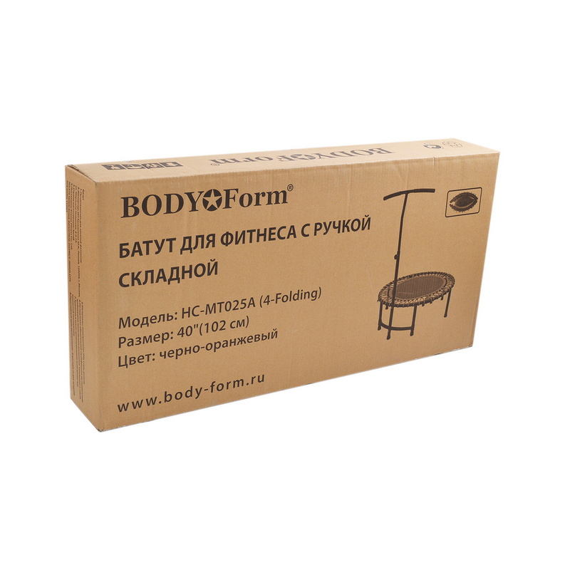 Батут для занятия фитнесом Body Form HC-MT025A 3FT 40"