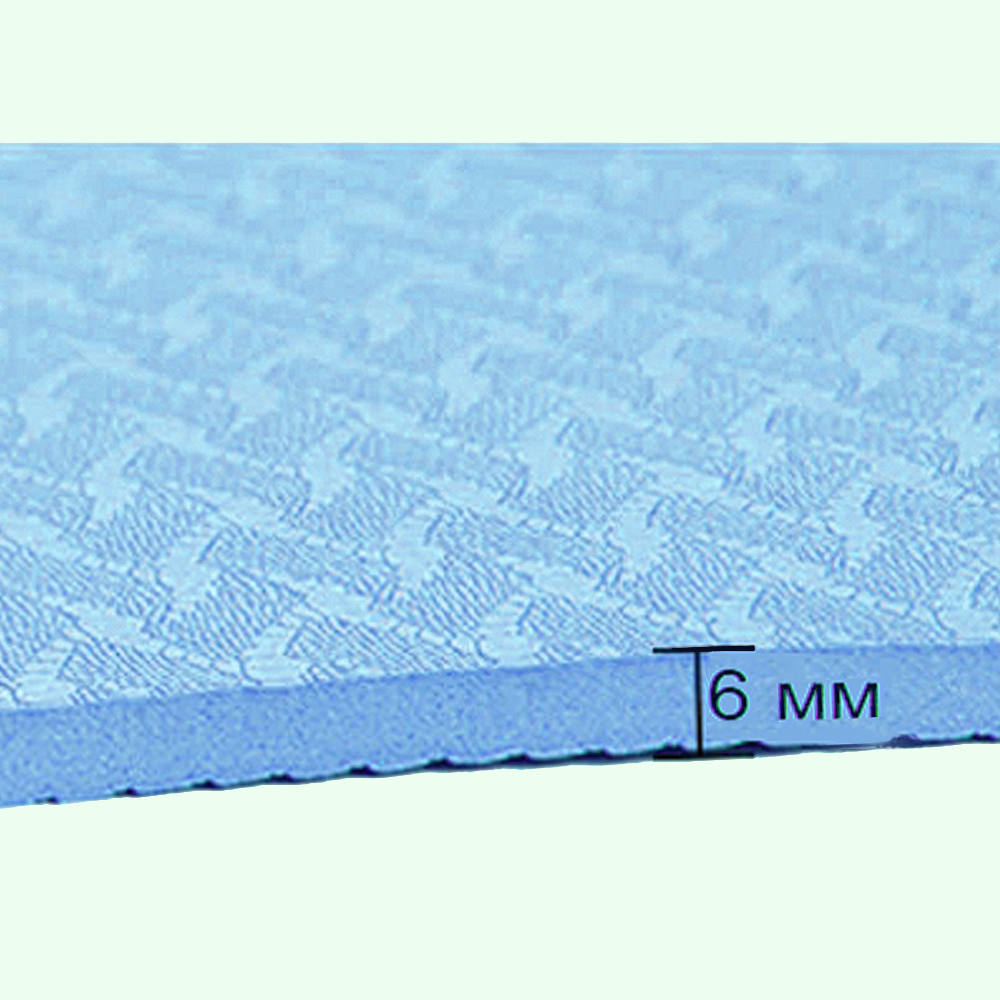 Коврик для йоги TPE 6мм Hasttings Digger HD22D1B-LightBlue Голубой