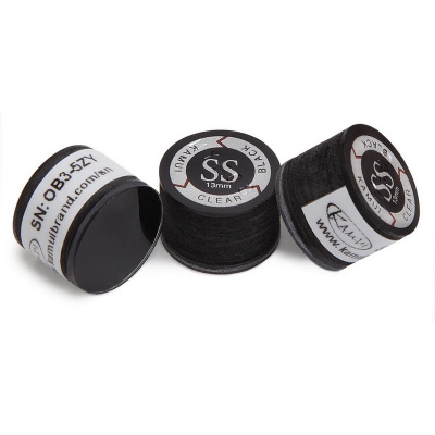 Наклейка для кия Kamui Clear Black d13мм Super Soft 1шт 06667