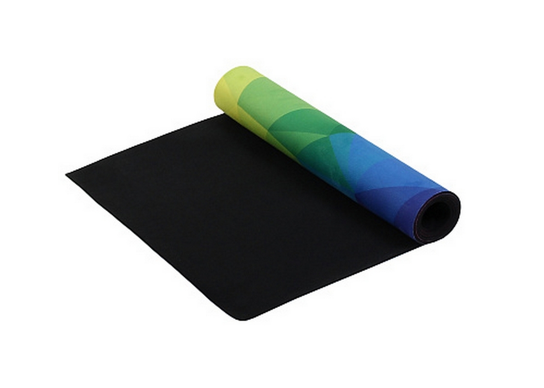 Коврик для фитнеса и йоги 180х60х0,3см Larsen microfiber, Style 5