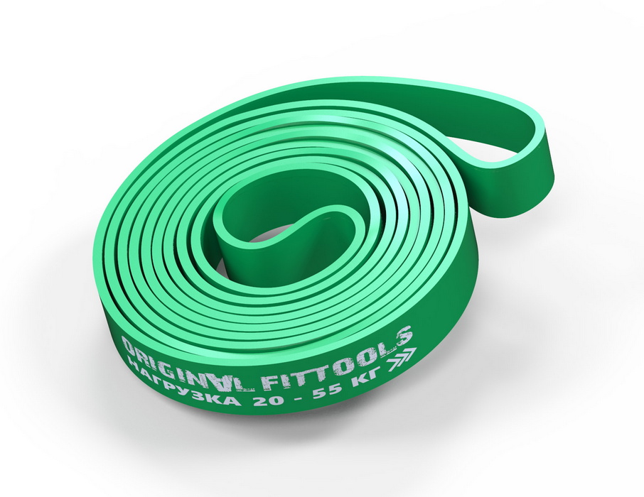Эспандер ленточный (нагрузкой от 20 до 55 кг) Original Fit.Tools FT-EX-208-44