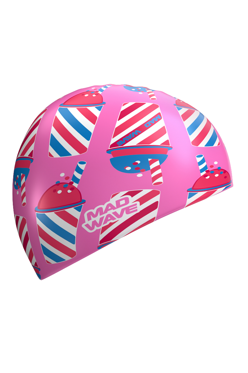 Силиконовая шапочка Mad Wave Ice cream big M0555 01 0 00W розовый
