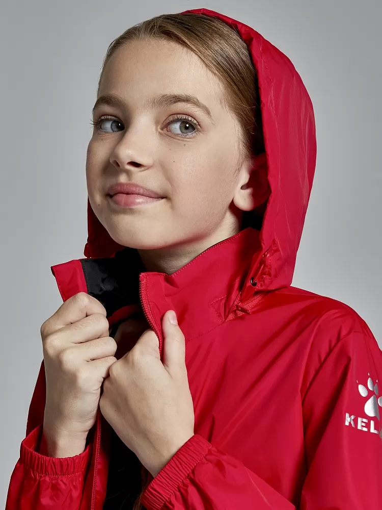 Детская ветровка Kelme Children's Raincoat 3803241-600 Red