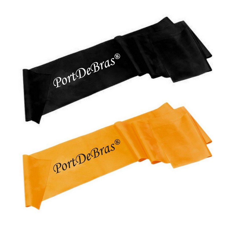 Ленточный амортизатор PortDeBras Latex Free Band F250621-1\LI-OR-00 низкое сопротивление, оранжевый