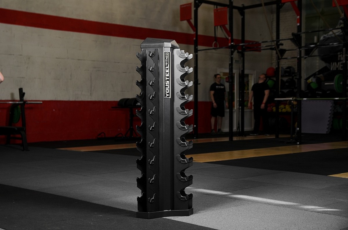 Стойка для гантелей YouSteel 828VDR10