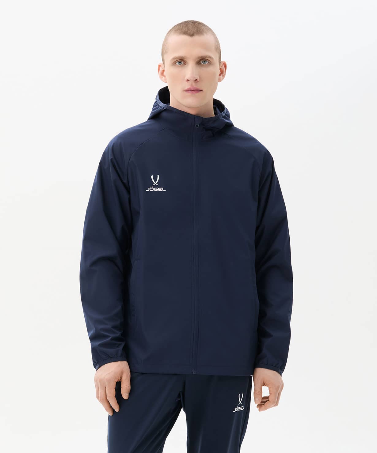 Куртка ветрозащитная Jogel CAMP Rain Jacket, темно-синий