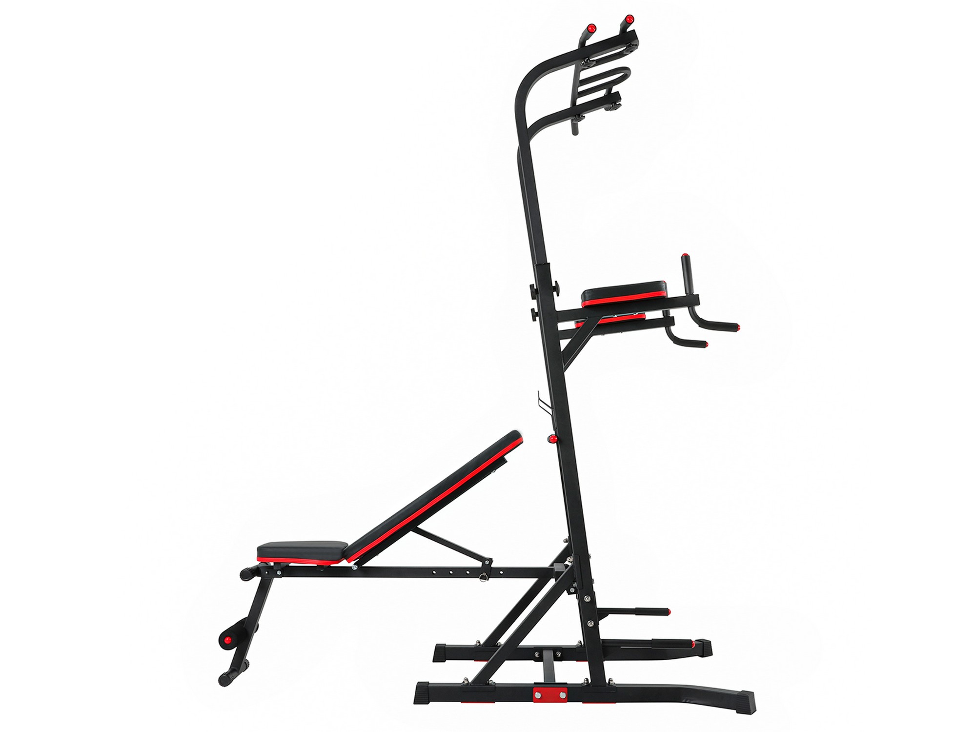 Турник-пресс-брусья со скамьей UnixFitt POWER TOWER 150P BSPT150P | Premium Fitness