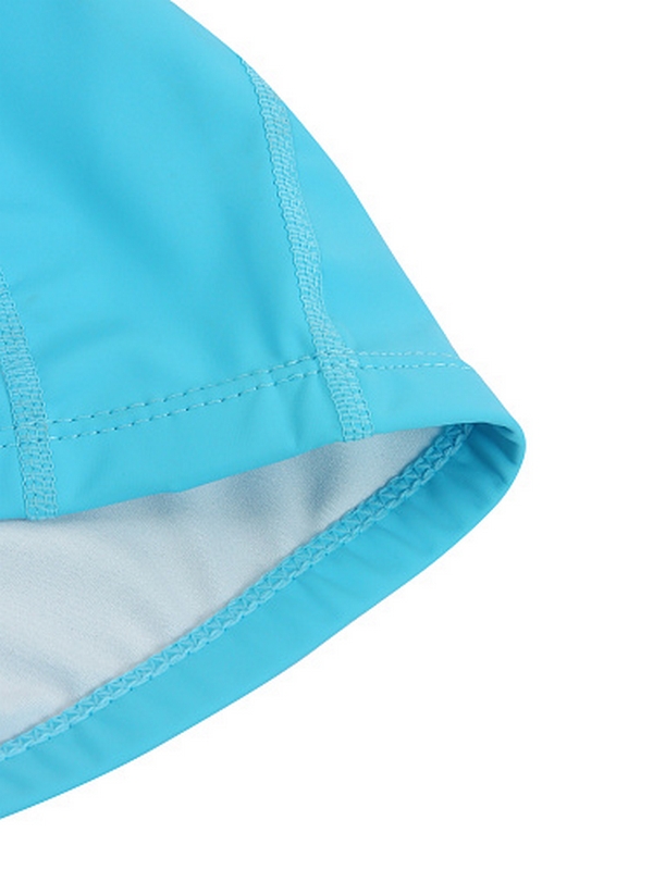 Шапочка плавательная Larsen Swim PU106 бирюзовый