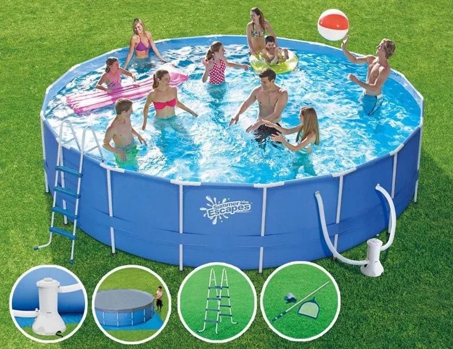 Бассейн на опорах SummerEscapes 549х122 см P20-1852-B