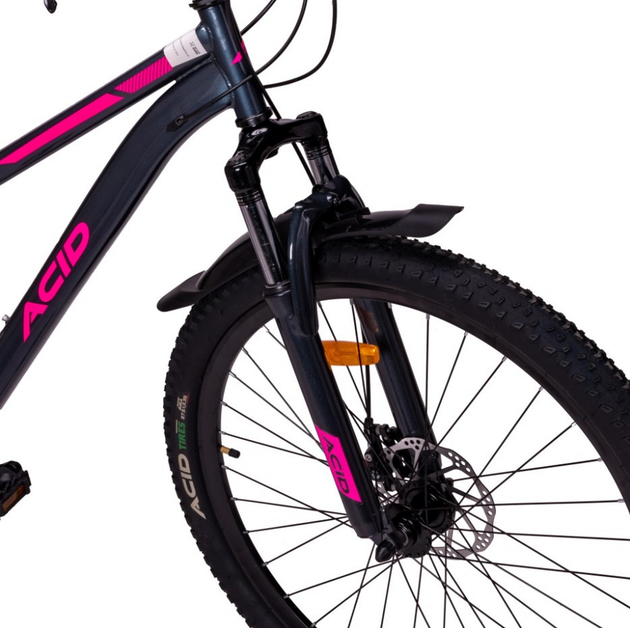 Велосипед 27,5" Acid Q 750 D 053978 Gray\Pink