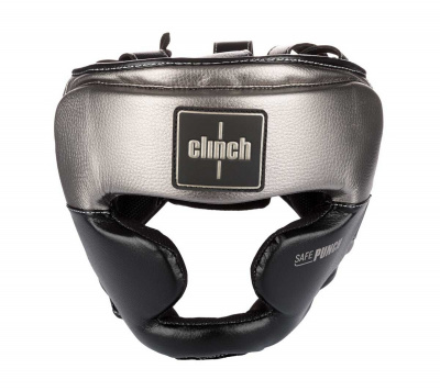 Шлем боксерский Clinch Punch 2.0 Full Face C148 черно-бронзовый
