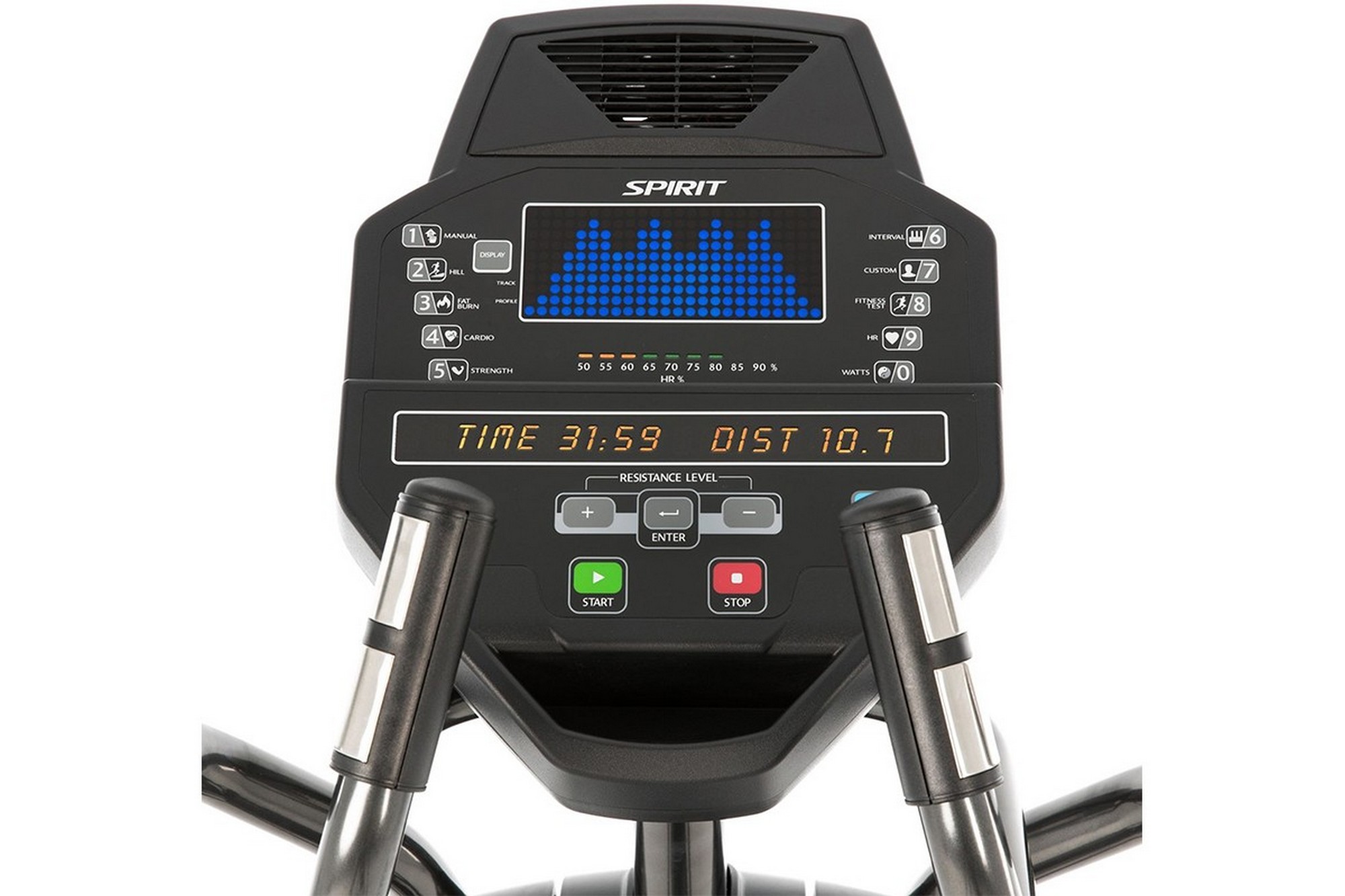 Эллиптический тренажер SPIRIT CE800 Graphite gray