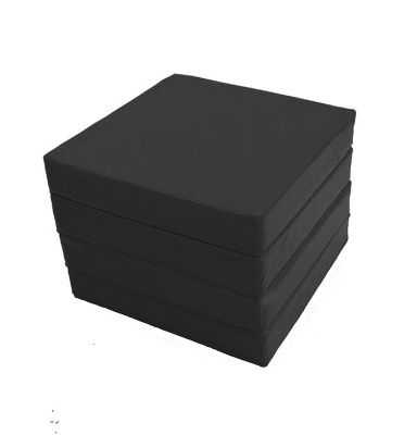 Мат № 11 (100х100х10) складной 4 сложение КМС 2500000066023 черный