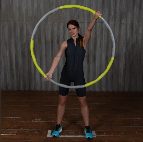 Обруч массажный 1.2 кг, 100см PRCTZ MASSAGE HULA HOOP PW5275