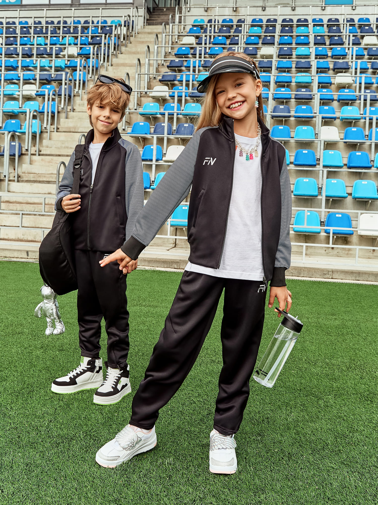 Детский спортивный костюм FN Dynamic Kid KFN4251001-000 Black\Grey
