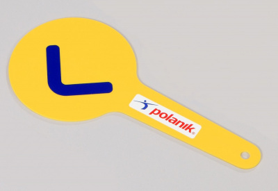 Табличка "согнутое колено" Polanik TSC-BK