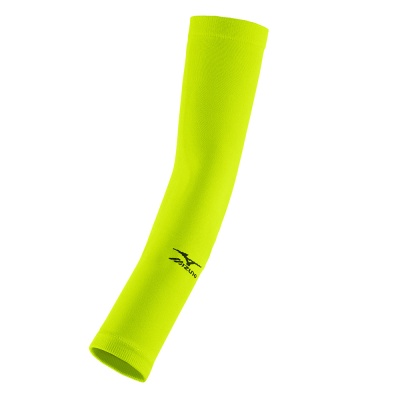 Нарукавники волейбольные, one size, полиэстер, полиуретан, нейлон Mizuno Armguard Safety 32EY65534 желтый