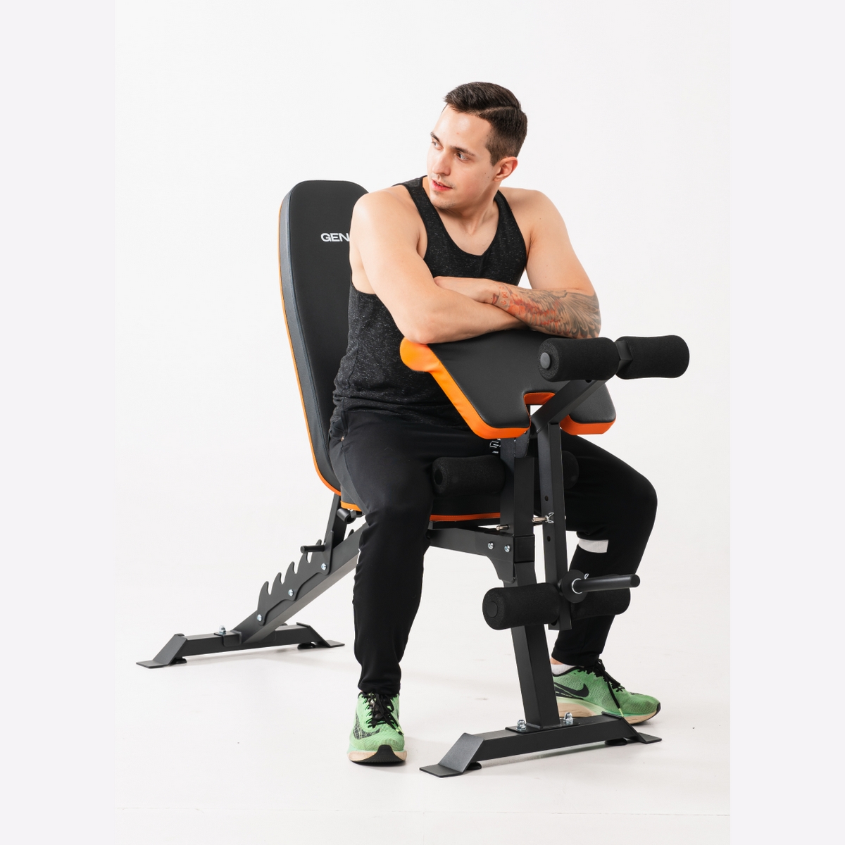 Профессиональная силовая скамья GENAU Rhino Pro