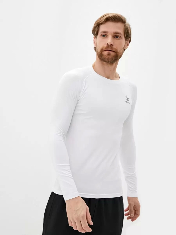 Термобелье (верх) Kelme Tech Fit L\S (Thin) 3891113-100 White