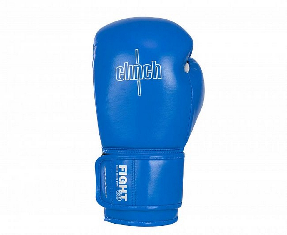 Перчатки боксерские Clinch Fight 3.0 C187 сине-белый