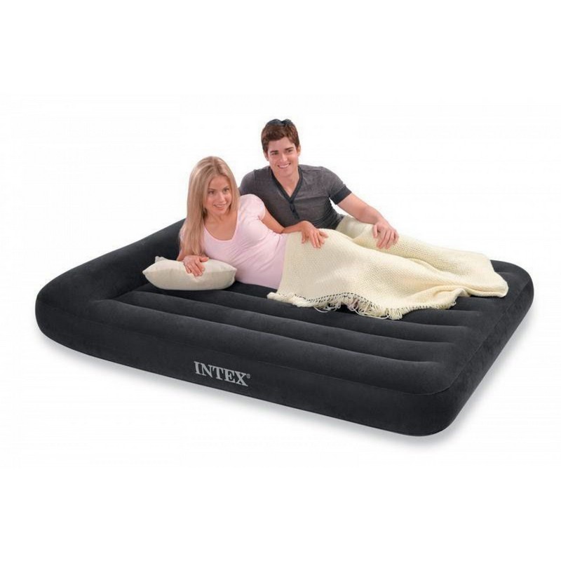 Надувной матрас (кровать) 203х183х23см Intex Rest Classic 66770
