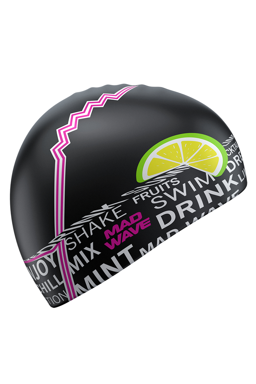 Силиконовая шапочка Mad Wave Cocktail M0555 29 0 00W черный