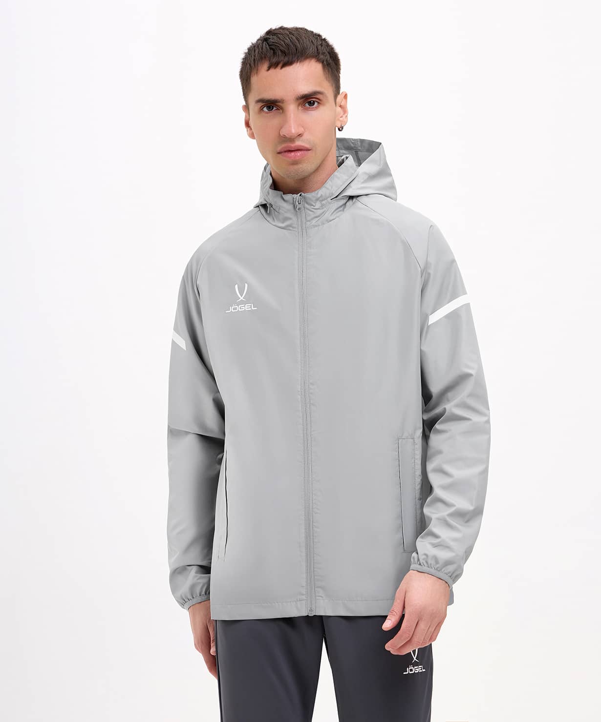 Куртка ветрозащитная Jogel CAMP 2 Rain Jacket, серый