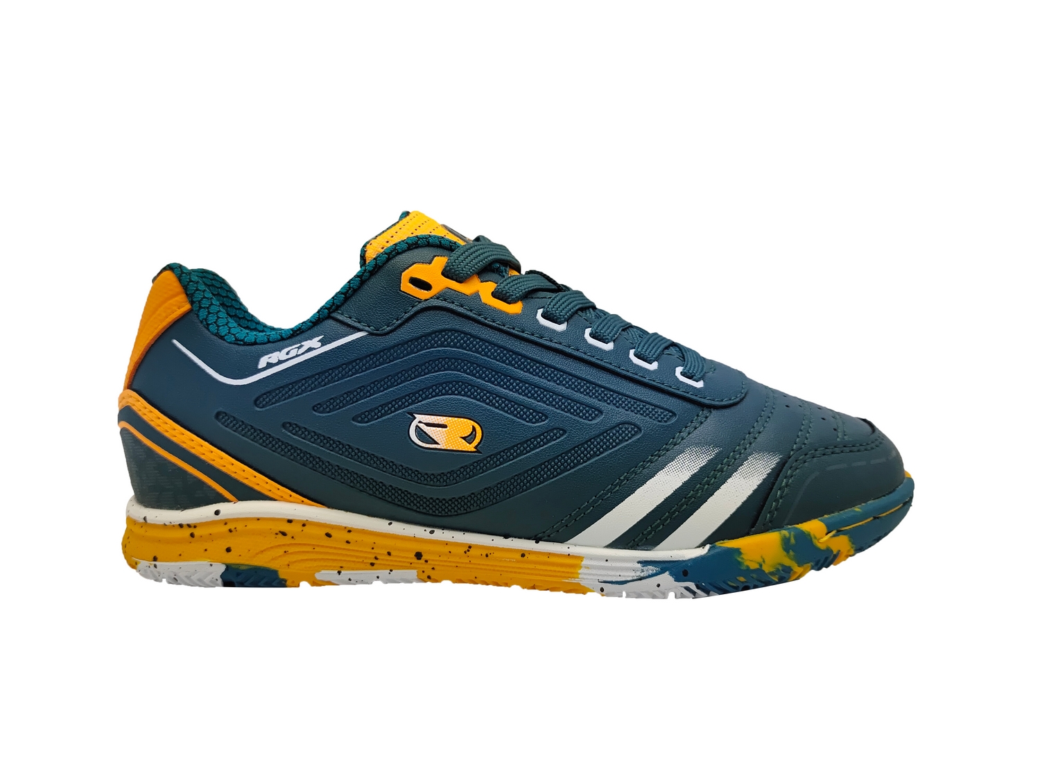 Бутсы зальные детские RGX SB-ZAL-051 Blue\Orange