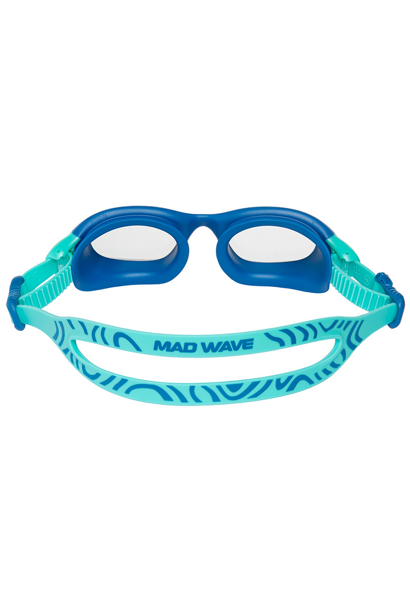 Очки для плавания юниорские Mad Wave Zeebro M0434 13 0 04W Синий