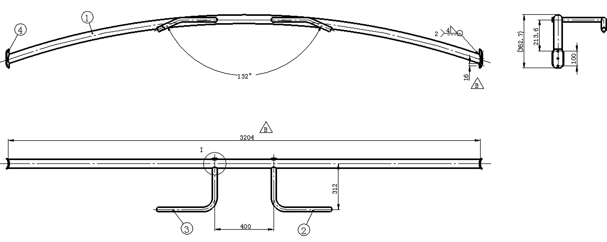 Опция перекладины кроссовера Hasttings Digger HD023OPT-1