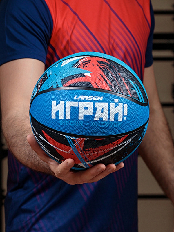 Мяч баскетбольный Larsen RB7 Graffiti Играй p.7