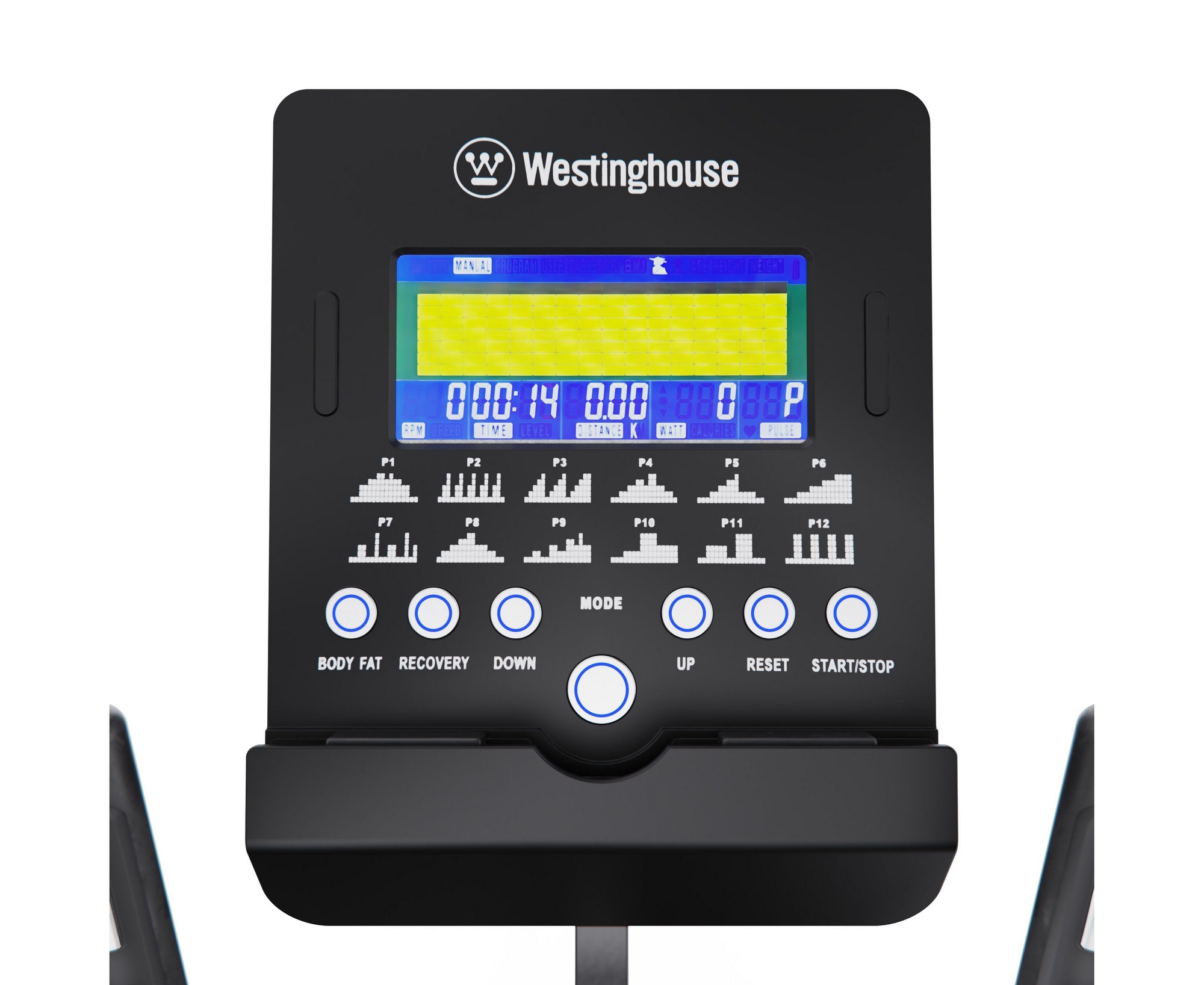 Электромагнитный эллиптический тренажёр DFC Westinghouse E-WE13-BK черный