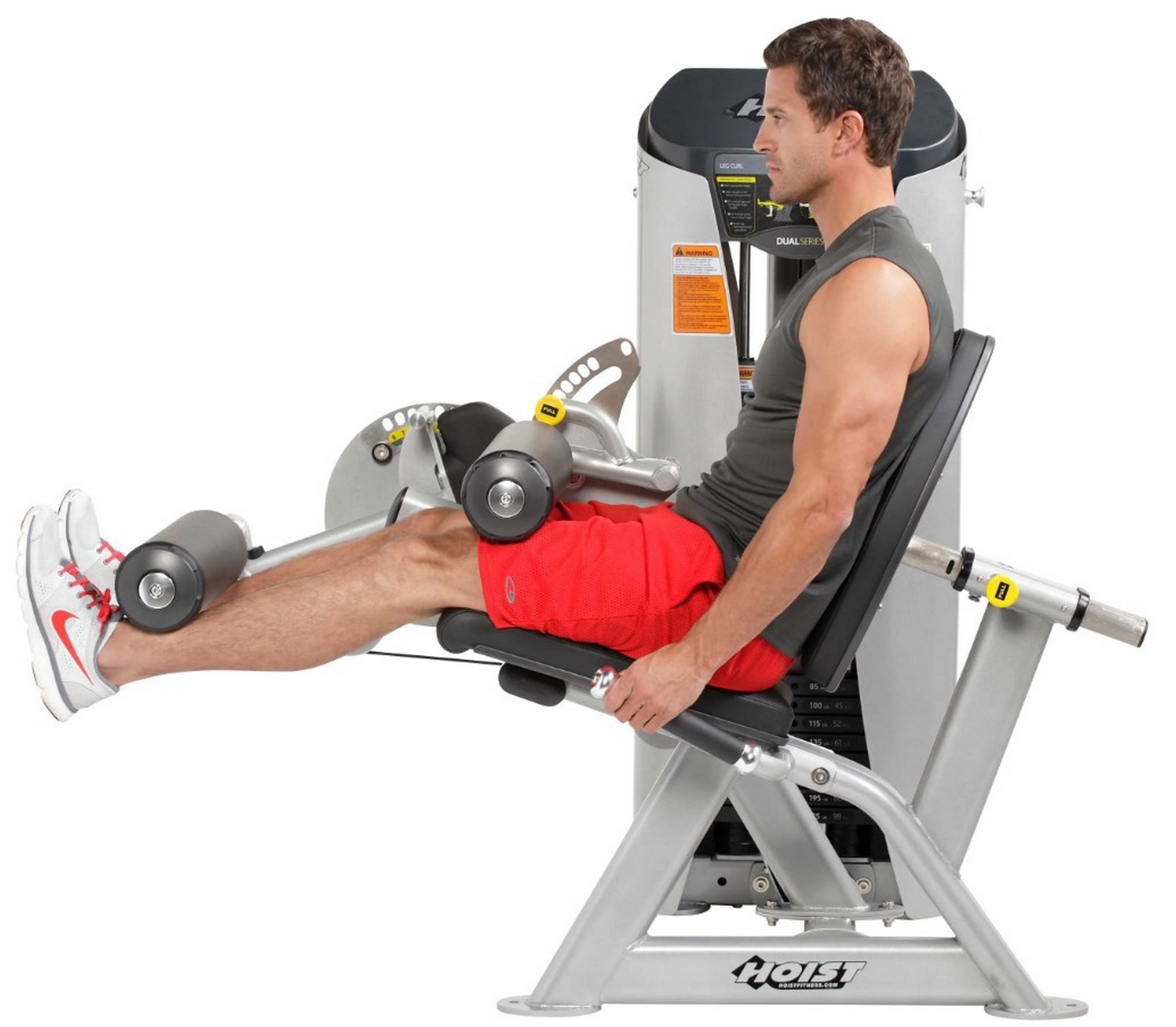 Hoist HD-3400 Разгибание и Сгибание Ног Сидя | Premium Fitness