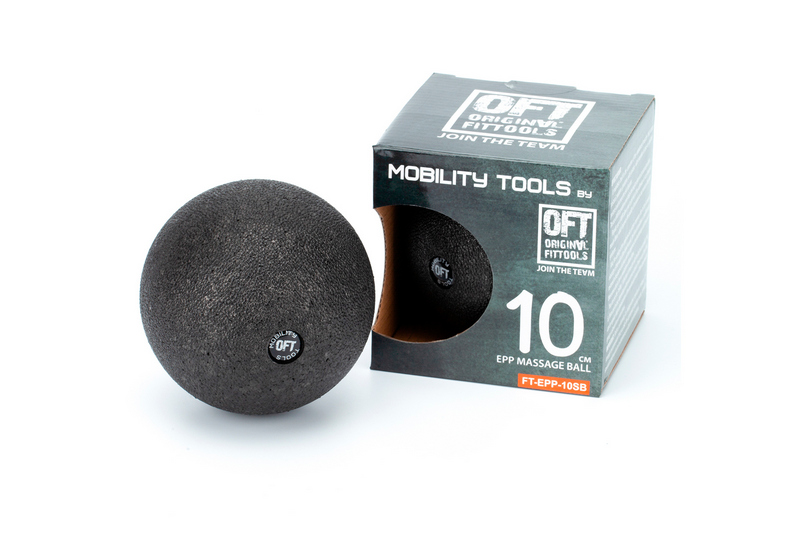 Шар массажный Original Fit.Tools одинарный 10 см FT-EPP-10SB черный