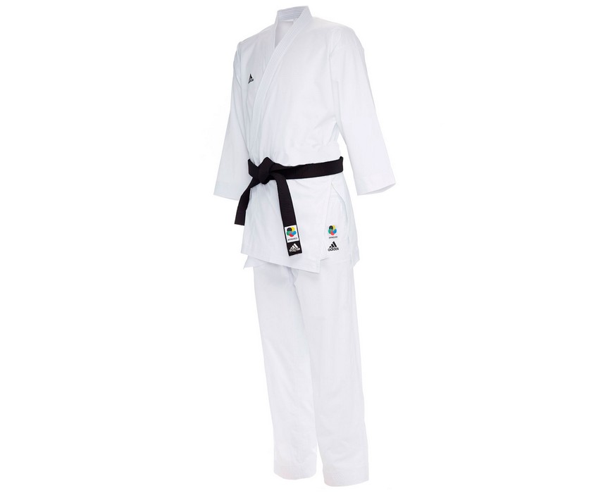 Кимоно для карате подростковое Adidas AdiLight WKF белое K191SK