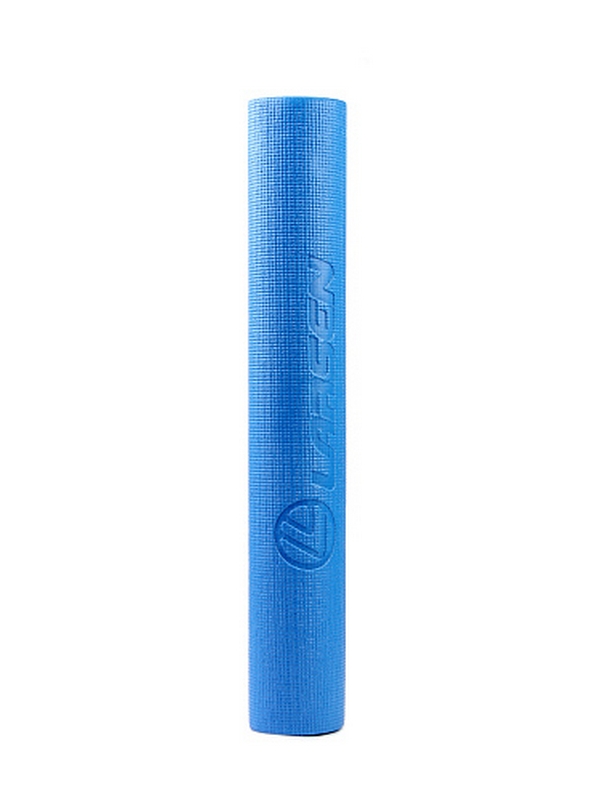 Коврик для фитнеса и йоги 173х61х0,4см Larsen PVC, синий