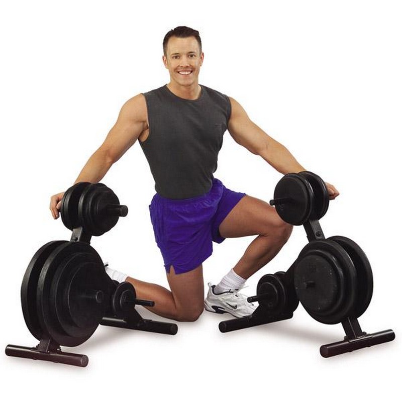Подставка для олимпийских дисков Body Solid OWT24