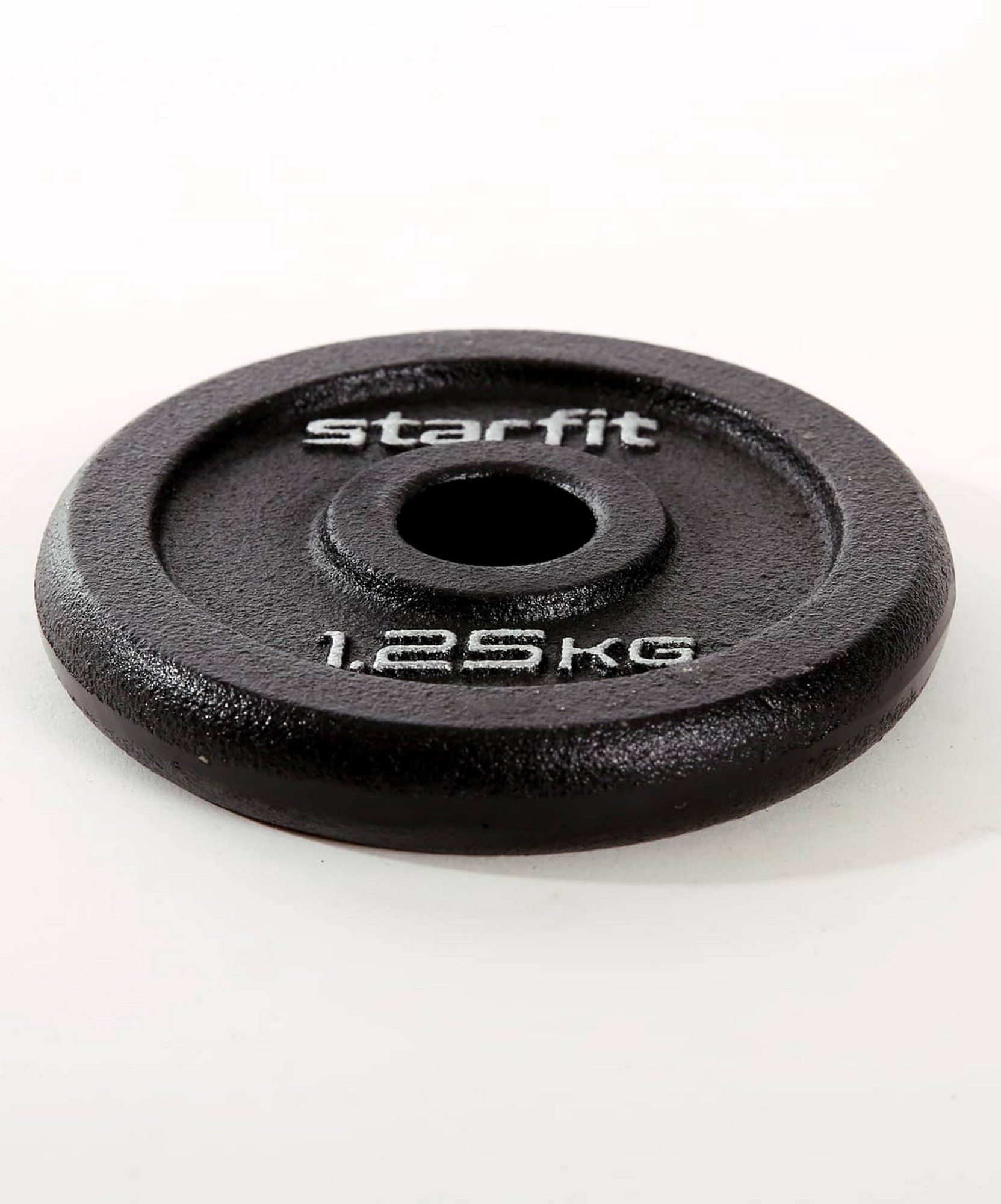 Диск чугунный 1,25 кг Star Fit d26 мм BB-204 черный