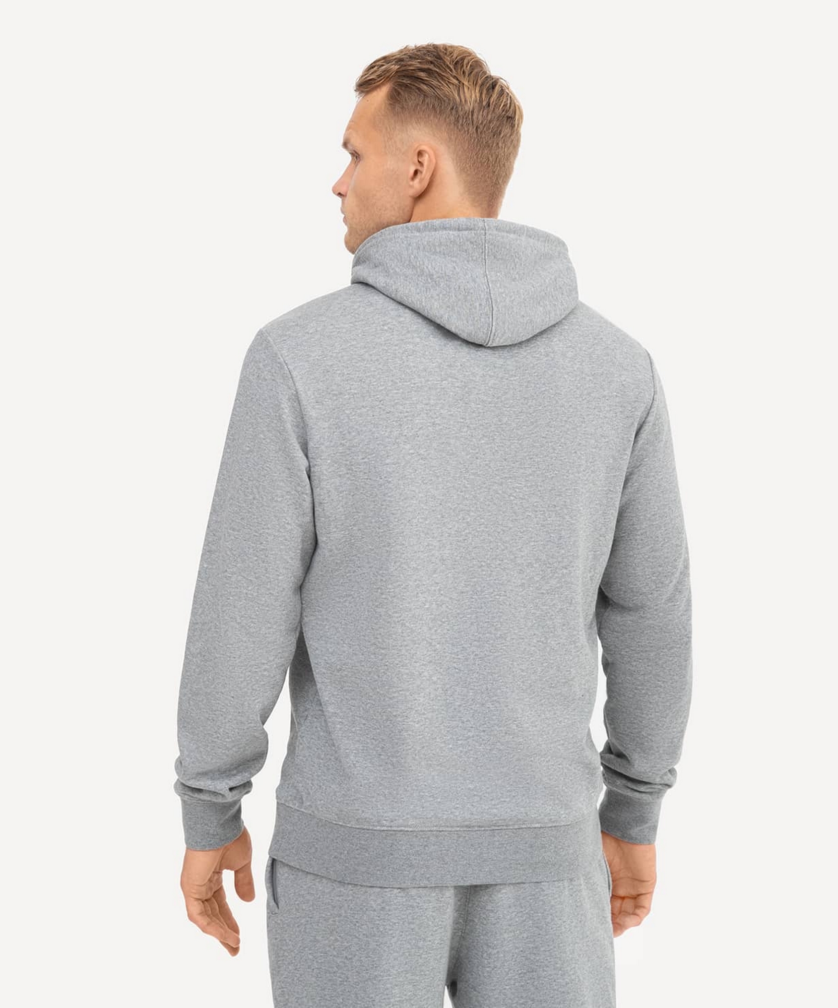 Худи Jogel ESSENTIAL Cotton Hoodie, серый меланж