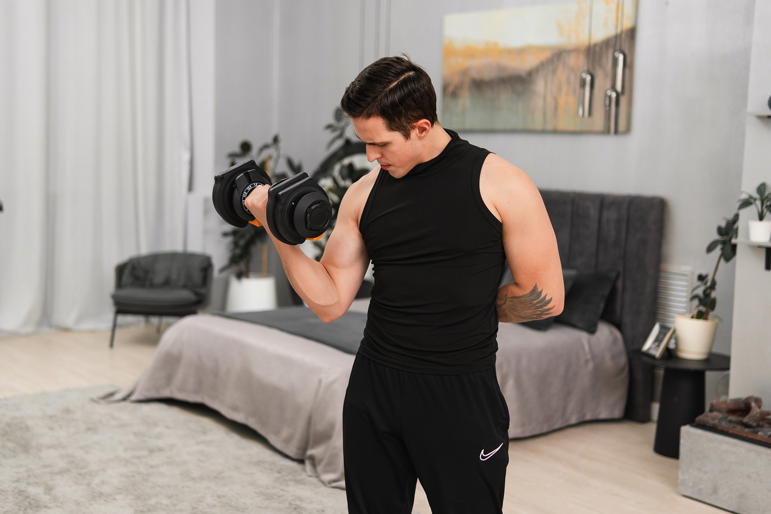 Регулируемая гантель 12,5 кг GENAU Best Dumbbell