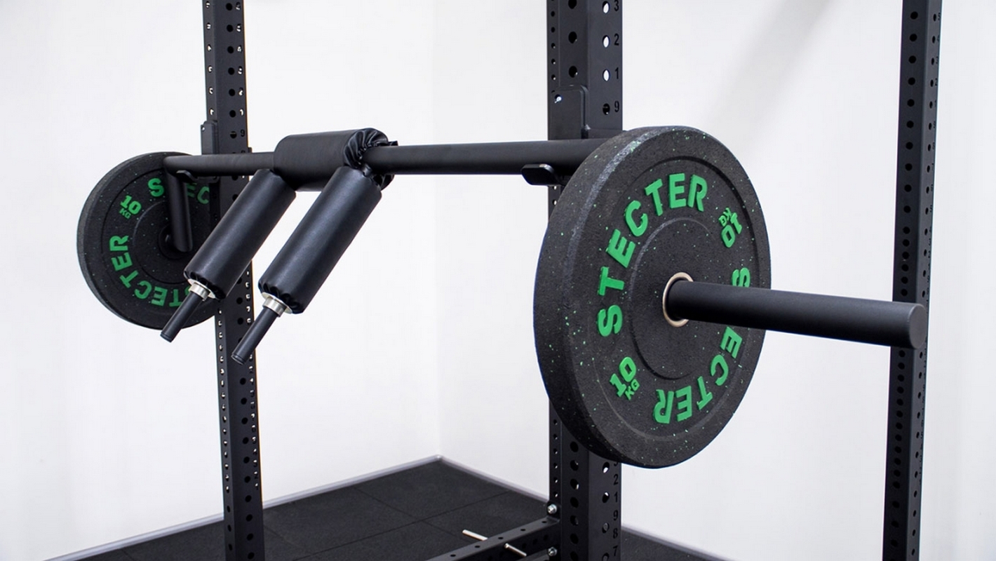 Гриф Хэтфилда для безопасных приседаний (Safety Squat Bar) Stecter