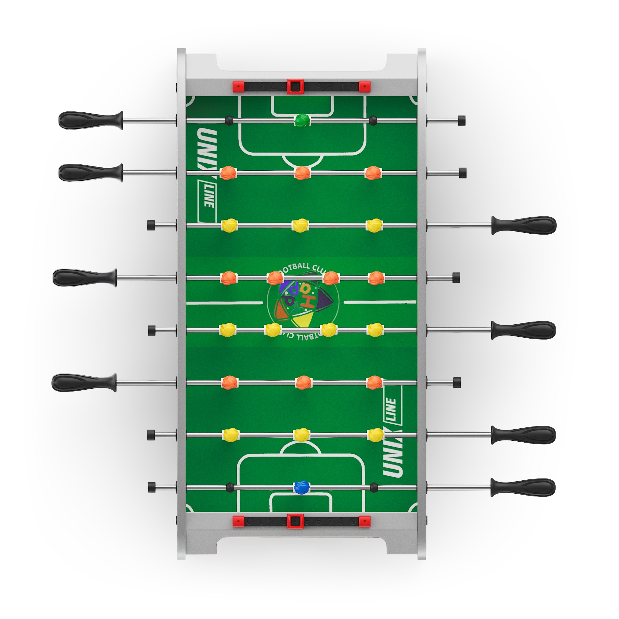 Игровой стол Мини Футбол - Кикер настольный 61х28 cм Unix GTSU61X28CL