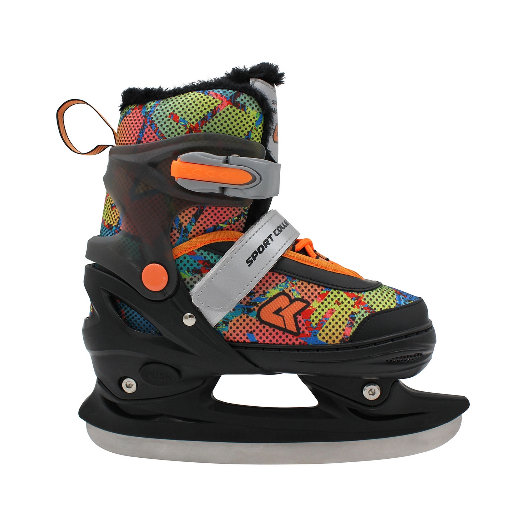 Раздвижные коньки СК CK-SK1103 Black