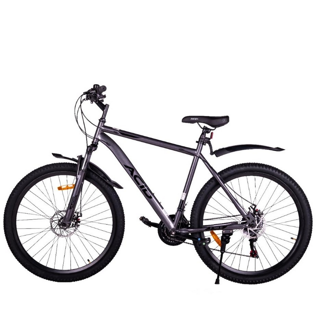Велосипед 27,5" Acid F 700 D 053973 Gray\Black