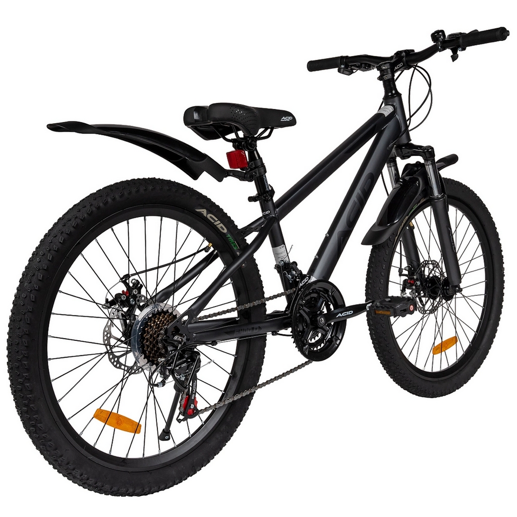 Велосипед 24" Acid F 400 D 2026 056285 Gray Flat\Black
