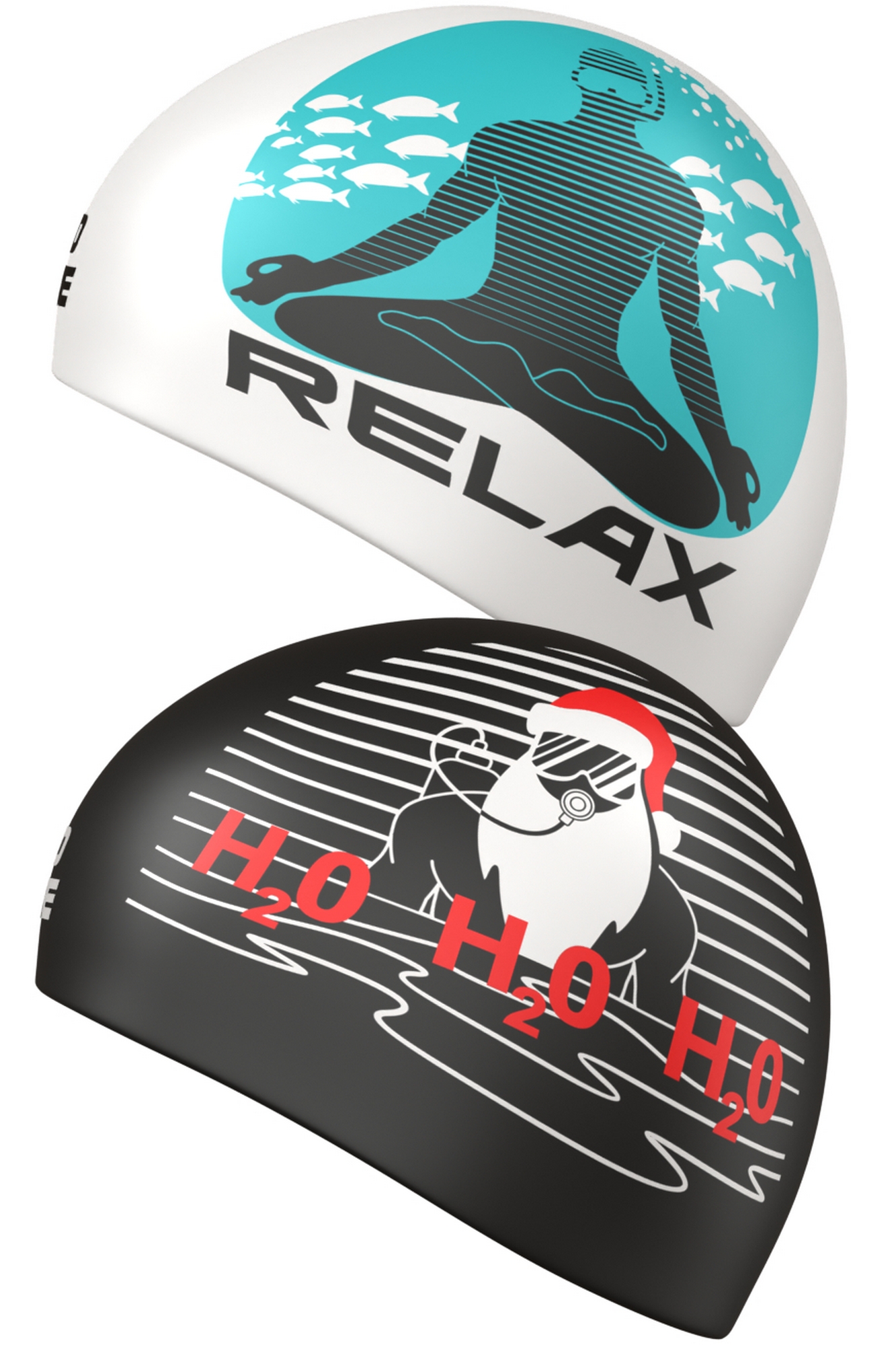 Силиконовая шапочка Mad Wave Reverse Diver M0554 35 0 00W Белый