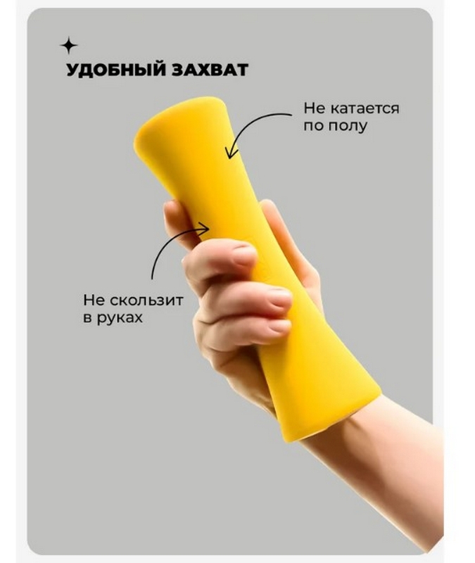 Гантели силиконовые 2шт по 2кг PROIRON Г2020СИ