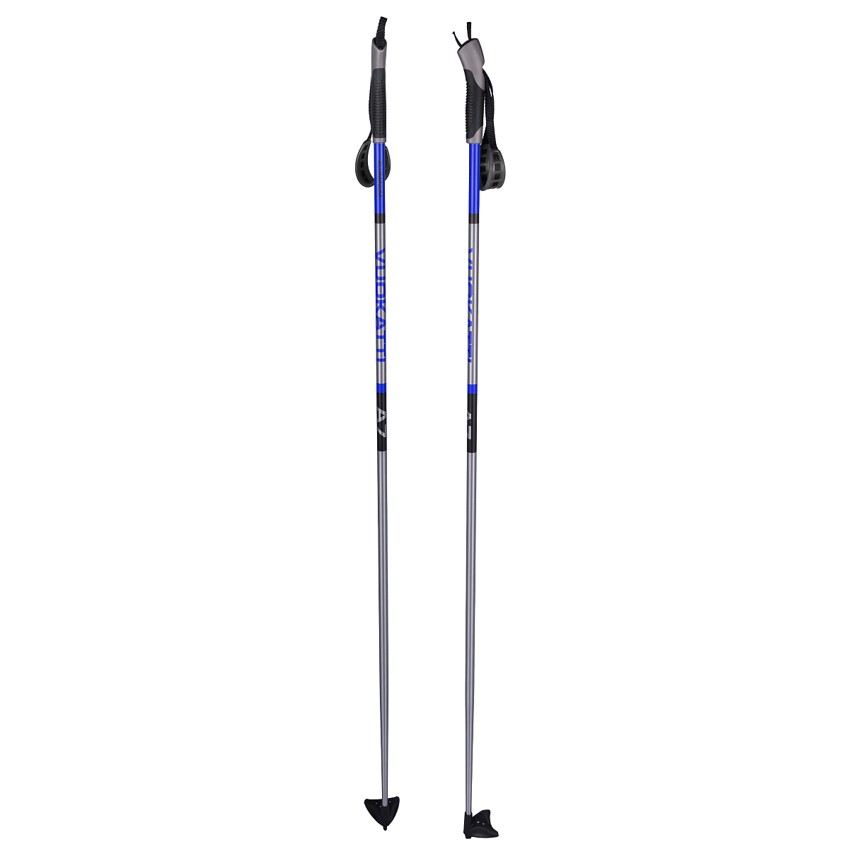Палки Vuokatti Black/Blue ALU