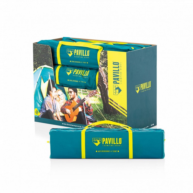 Палатка Coolground 3 Bestway 3-местная, 210x210x120см 68088