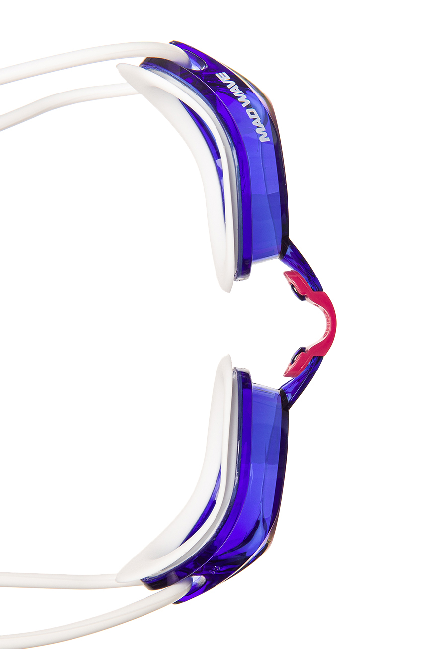 Стартовые очки Mad Wave Streamline rainbow M0457 03 0 02W белый